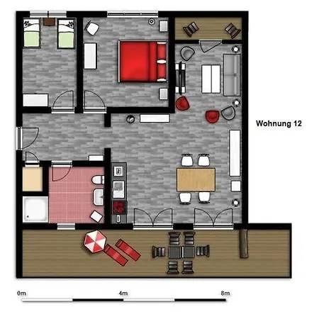 Apartman Am Rundsteg 11